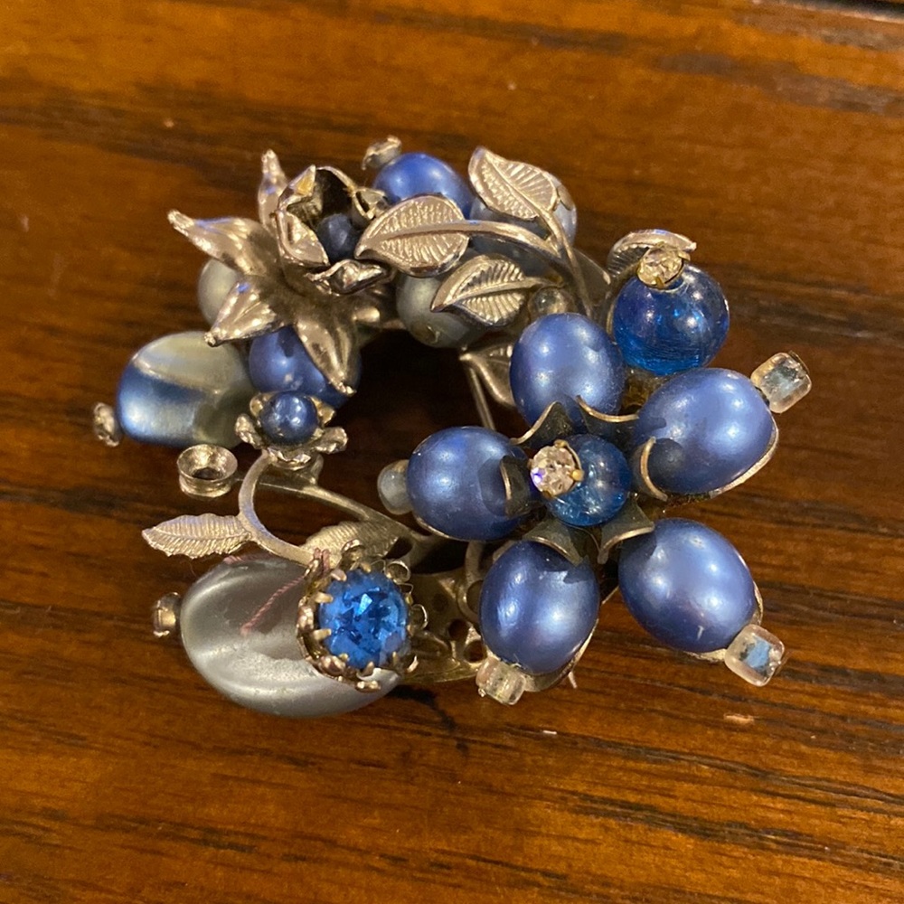 Blue Brooch
